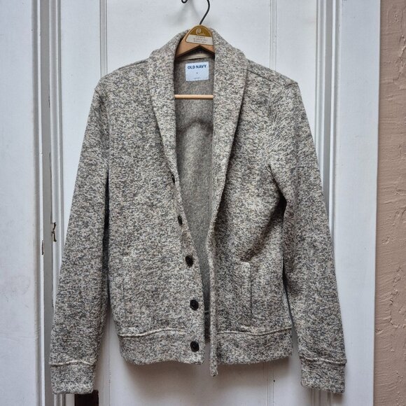 Old Navy Dappled Grey Cardigan - M - Picture 1 of 6